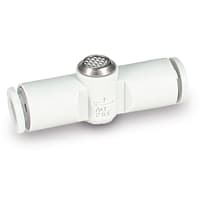 Válvula de aire rápida de extractor con Silcencer, M5 tubo del cuerpo 4m m, serie de AQ