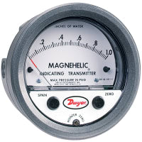 Galga de presión diferenciada, gama 0-1.0 " w.c., máximo. Presión 25 PSI, 605 serie