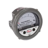 La galga de presión diferenciada, 0 a 3 " w.c., máximo de 2 PSI, " entrada de NPT dos 1/8 vira hacia el lado de babor