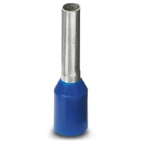 AI 50 - 20 La serie aisló el perno longitud de Bootlace Virola 20m m de la encrespadura, azul