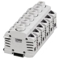 Fusible 1 de las conec TermBlk 2 16-2 AWG 63A 400V 6kV M6 4Nm 19m m