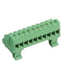 Serie de la posición COMBICON MSTBHK del tornillo 5m m 12AWG 320V 10 12A del conectador del carril del dinar