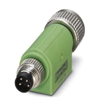 Adaptador, en serie, M12/M8, recto, varón/hembra, serie de PLUSCON