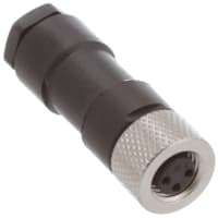 La hembra del tamaño 3 del zócalo 12m m Shell de las conec del montaje del cable de poste de la serie de SACC entra en contacto con IP67