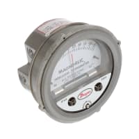 Galga de presión diferenciada, gama. 25-0-.25 " w.c., Max.25 PSI, 1.7 barran, serie de 605