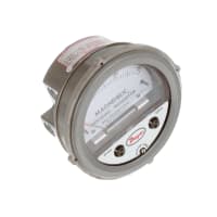 La galga de presión diferenciada, se extiende 0-30 " w.c., máximo 11 PSI, kPa de 75.8, serie de 605