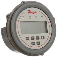 Interruptor de presión de Digital, hembra de NPT el 1/8in, 0-0.09 PSI, serie DH3