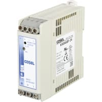 Fuente de alimentación, AC-DC, 24V, 2.5A, 90-264V adentro, incluido, montaje del carril del estruendo, 60W, serie de KHE