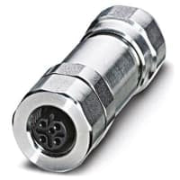 SACC Series, 5 Pole Conn Socket, Female Contacts, Screw en Mating, IP65, IP67, IP69K