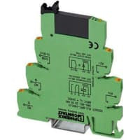 PLC-INTERFACE con el interruptor, relais de los SS, 48 VDC, 100mA, estruendo NS 35/7,5, PLC-OPT
