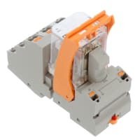 El módulo de relais, 3PDT, 440VAC, 250VDC/120VAC, 8A, RIFLINE TERMINA series del RELAIS