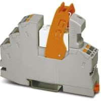 El módulo de relais, DPDT, 250VAC, 250VDC/230VAC, 8A, RIFLINE TERMINA series del RELAIS
