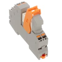 El módulo de relais, DPDT, 250VAC, 250VDC/120VAC, 8A, RIFLINE TERMINA series del RELAIS