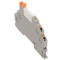 Relais de Cntct del Au/módulo de múltiples capas de la base/del eyector, 1 NINGÚN Cntct, RIF-0,12VDC adentro, Empujar-En