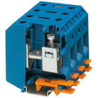 Bloque de terminales de gran intensidad 1000V 150A - BU 50 de UKH - serie BRITÁNICA