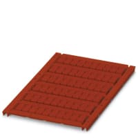 For Terminal Blocks de Marker; Red; Unlabeled; UCT-TM 6 RD