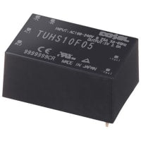 Fuente de alimentación, AC-DC, 5V, 2A, 85-264V adentro, incluido, Por-Agujero, encajado, 10W, serie de TUHS