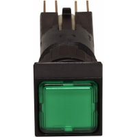 El actuador de interruptor del selector, 22m m, cuatro coloca, mantenido, negro, serie del RMQ-Titán
