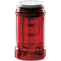 Módulo ligero, SL4,40 milímetro, LED continuo, 110/120 VAC, rojo, (1), tipo 4,4X, 13, IP66 de la UL