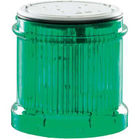 Stacklight, Multi-Estroboscópico, verde, alta perforación condujo, 24V, 70m m, serie SL7
