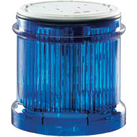 Módulo ligero, SL7,70 milímetro, LED continuo, 110/120 VAC, azul, (1), tipo 4,4X, 13, IP66 de la UL