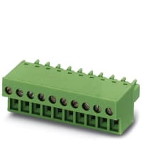 Serie de la posición COMBICON FRONT-MC del tornillo de enchufe del PWB 12 3.81m m 16AWG 160V 8A