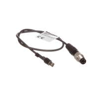 Sensor, campo magnético, C-ranura, Resbalar-en, 3.8m m, PNP, N/O, M8, coleta de los .3m PUR