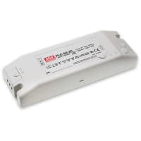 Fuente de alimentación, AC-DC, 24V, 2.5A, 100-264VIn, incluido, Pnl Mnt, conductor del LED, serie PLC-60