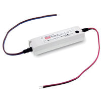 Fuente de alimentación, AC-DC, 12V, 1.6A, 100-277V adentro, sellado, Pnl Mnt, conductor del LED, serie PLN-20