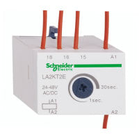 El contador de tiempo del contactor, análogo, en retrasa, 1-30sec, 24-48V