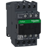 No-Invertir el contactor, 24VDC, 25A, 4P, carril del estruendo, serie de TeSys Deca