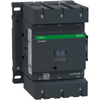 No-Invertir el contactor, 24VDC, 150A, 3-Pole, carril del estruendo, serie de TeSys Deca