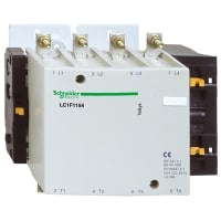 Contactor, LC1 4-Pole, carga resistente, 440V, 200A, 59 kilovatio, serie de TeSys F