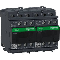 Invertir el contactor LC2, 3P, 9 A, 24 VDC, serie de TeSys Deca
