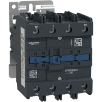 Contactor, 4P, 125 A, 24 VDC, serie de TeSys Deca