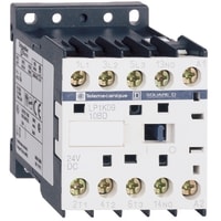 Non-Reversing Contactor LP1 3P, 6 A, kW de 2.2, 24 VDC, TeSys Micra Series