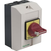 Interruptor No-Fusible de la desconexión, 3 poste, montaje de la puerta, 16 A, 5.5 kilovatio, IP65