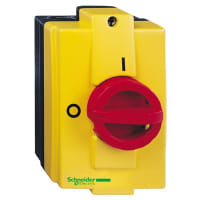 Interruptor No-Fusible de la desconexión, 3 poste, montaje de la puerta, 16 A, kilovatio de 55, IP55