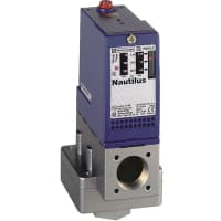 Barra del interruptor de presión XMLA 2.5, umbral fijo de la escala 1, 1 C/O