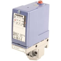 El interruptor de presión, diafragma, 35 barra (fijado), el puerto de G 1/4, ISO 228