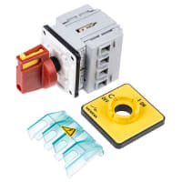 3 El montaje del panel delantero de poste No-Fundió el interruptor DisConn, NO/NC, 16 A, 7.5 kilovatio, IP65