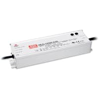 Fuente de alimentación, AC-DC, 15V, 11.5A, 100-305V adentro, sellado, PFC, conductor del LED, serie de HLG-185H