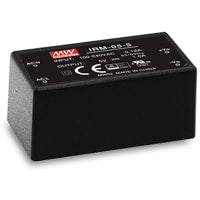 Fuente de alimentación, AC-DC, 12V, 0.42A, 100-264V adentro, encapsulado, Por-Agujero, 5W, serie de IRM