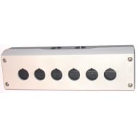 Recinto del botón, montaje superficial, agujero de 6, 22m m, NEMA13, IP67, serie M22