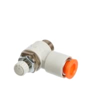 Apresure el control, control de flujo, w/fitting, línea aérea, 1/8PT