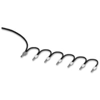 Serie de INTERFAZ NEGRA del PUENTE 50POS 20AWG del ALAMBRE