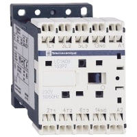 Contactor miniatura LP1 24VDC, 6 A, 3P, carril del estruendo, serie de los micrones de TeSys
