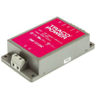 Fuente de alimentación, AC-DC, 24V, 0.625A, 85-264V adentro, encapsulado, montaje del panel, serie de TMP