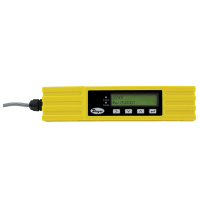 Flujómetro, acuerdo ultrasónico, 4-20mA, 0.1-10 m/s, 7W, exhibición retroiluminada, IP54