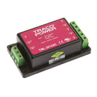 fuente de alimentación, AC-DC, Encapsulatd, chasis, 24V 20W